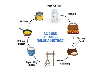 A2 gir ghee processing