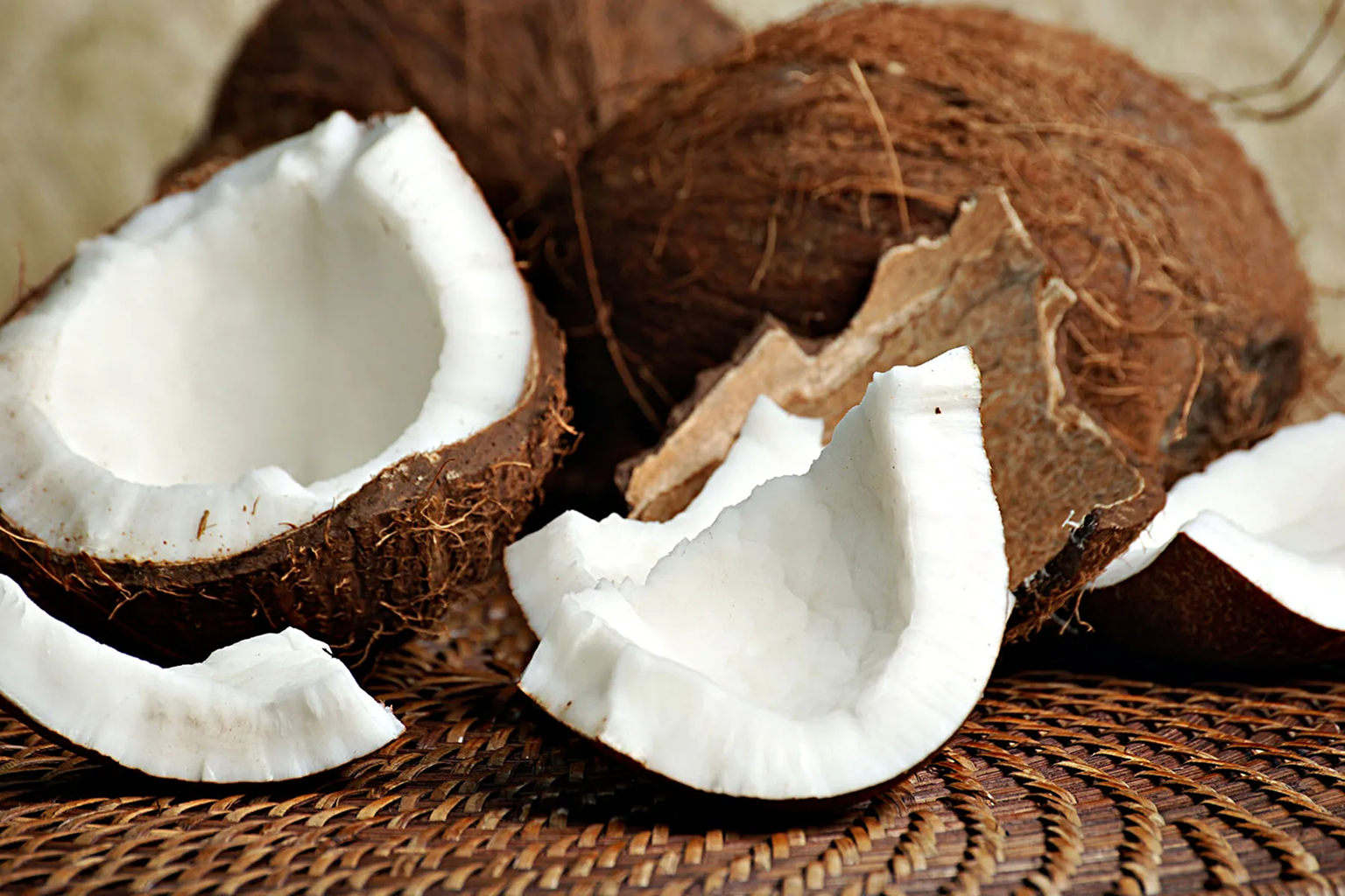 Coconut without hard cover